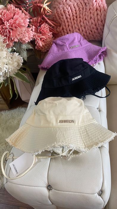 ОРИГИНАЛ шапка JACQUEMUS Le Bob Artichaut bucket hat