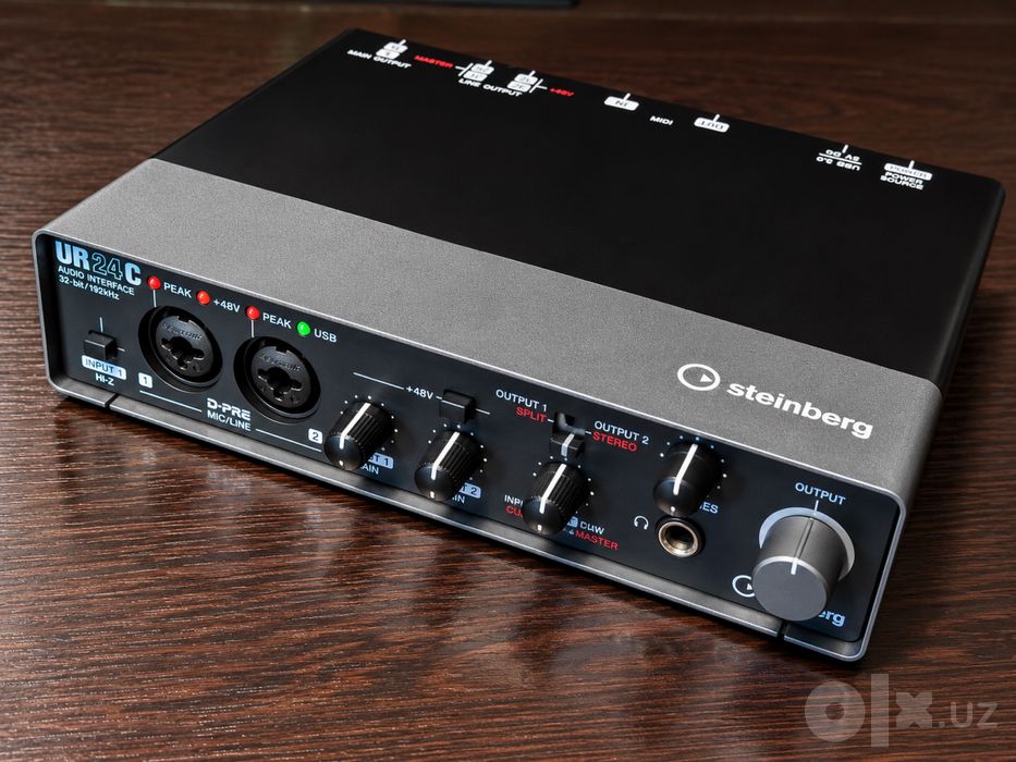 Аудиоинтерфейс Steinberg UR24C (Аудиокарта)