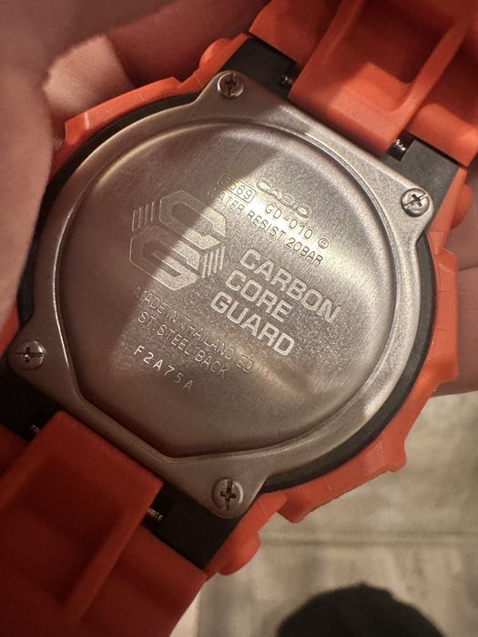 Casio G-Shock GD-010-4ER с документами