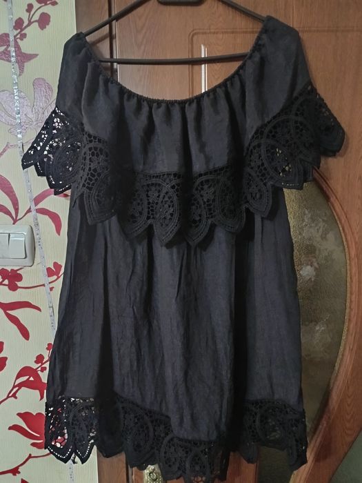 Rochie neagra plaja