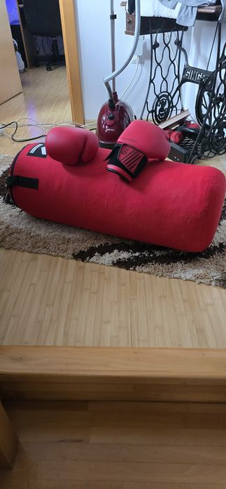 Sac de box cu set mănuși