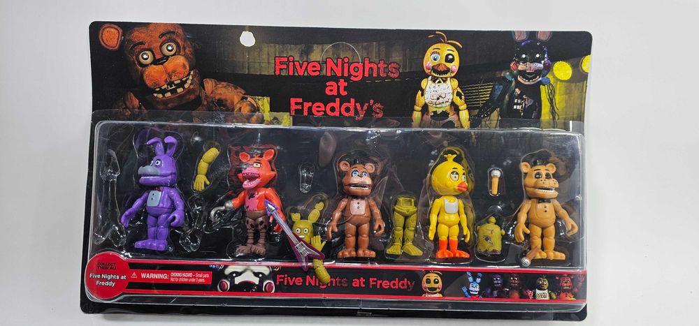 Комплект 6бр. Фигури на Five Nights at Freddy’s | Freddy Фреди