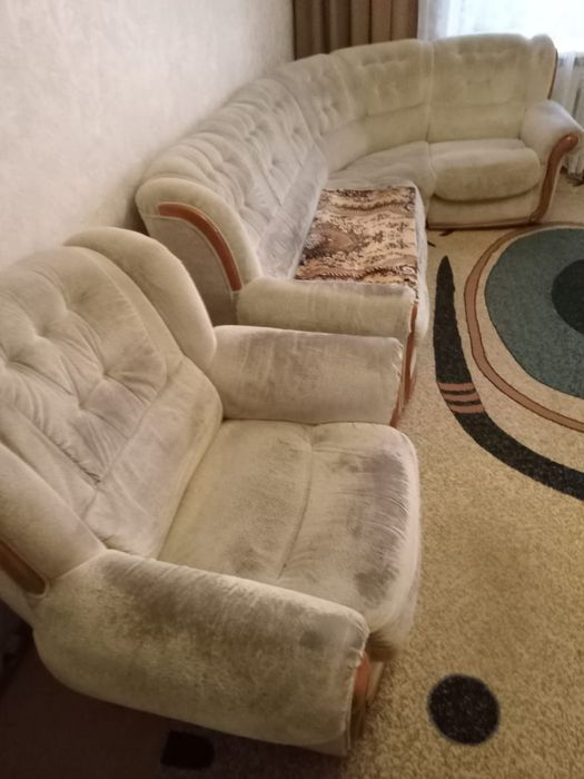 Продам диван и кресло