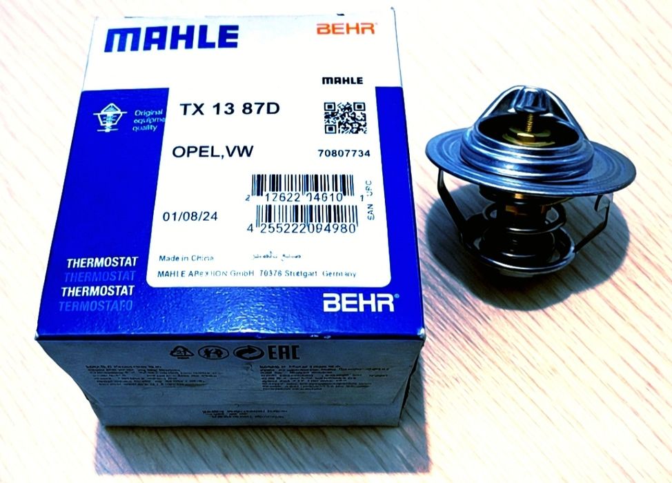 Термостат с гарнитура  MAHLE / BEHR TX 13 87D – Opel / VW