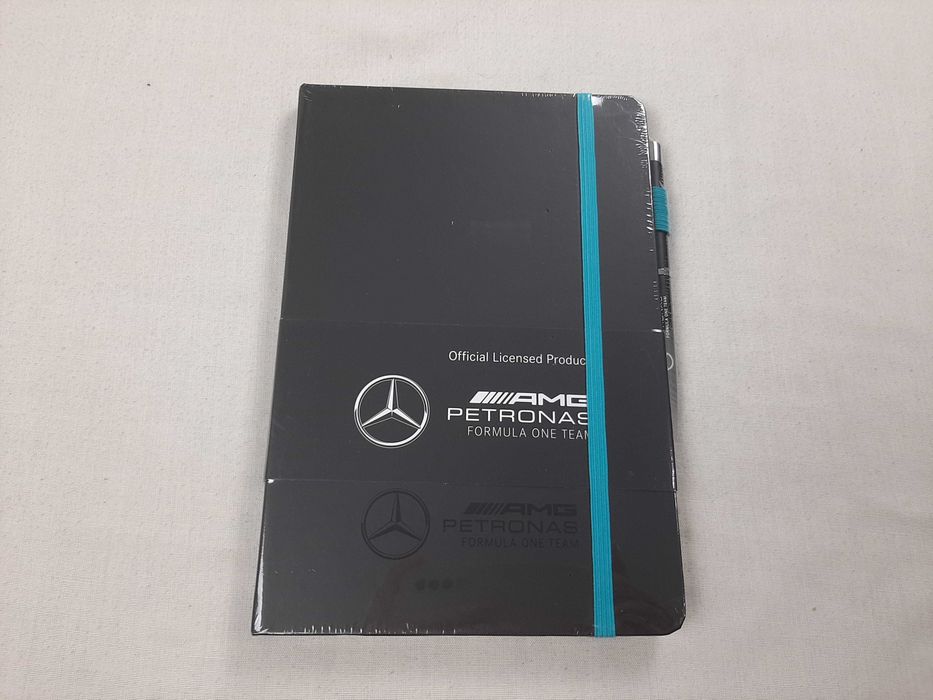 Mercedes-AMG F1 A5 Notebook & Pen - Оригинален бележник + химикал