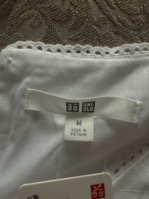 Uniqlo новое платье лен