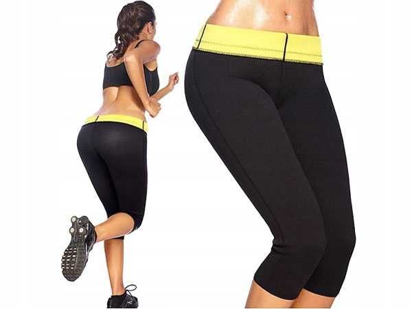 Pantaloni neopren pentru slabit si fitness cu efect termic marimea XL