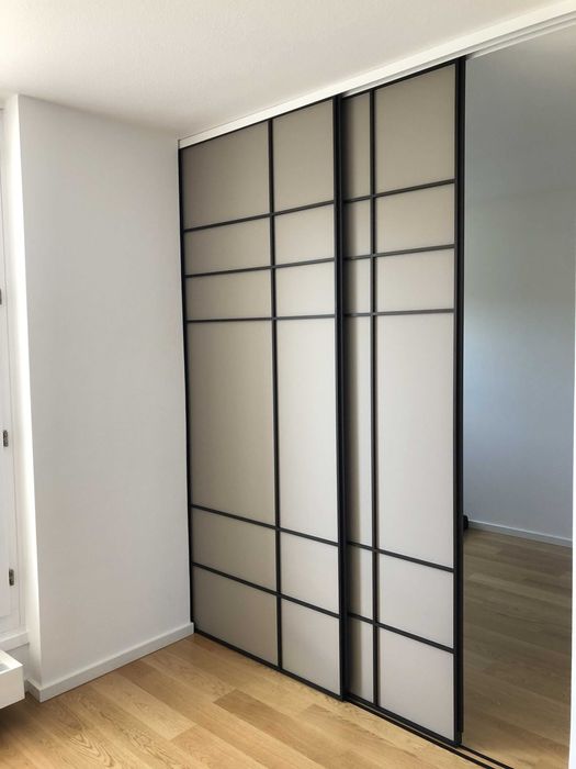 Алюминиевый лофт перегородка