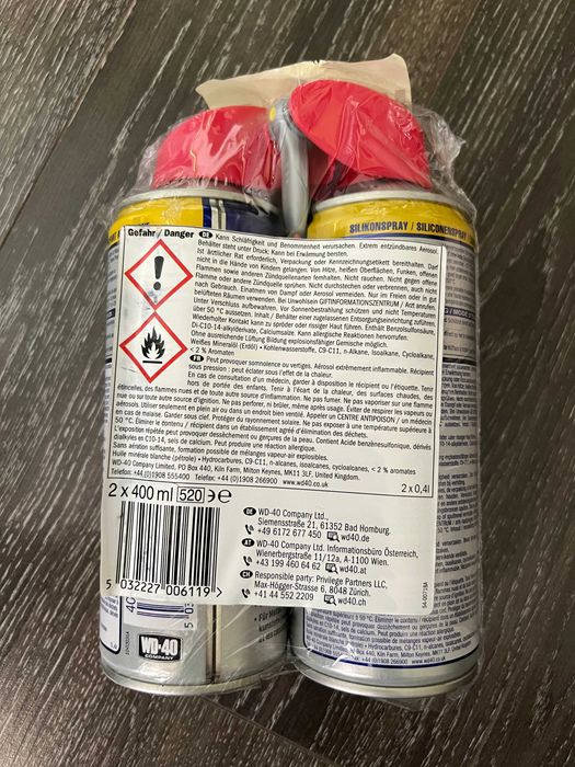 WD-40 SPECIALIST Silicone - 2x400ml