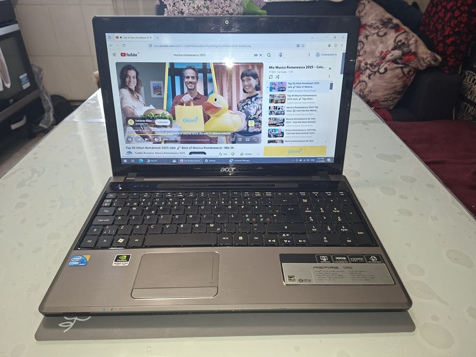 Acer Aspire 5745g, Intel i5, 500 gb, video dedicat,  6 gb ram