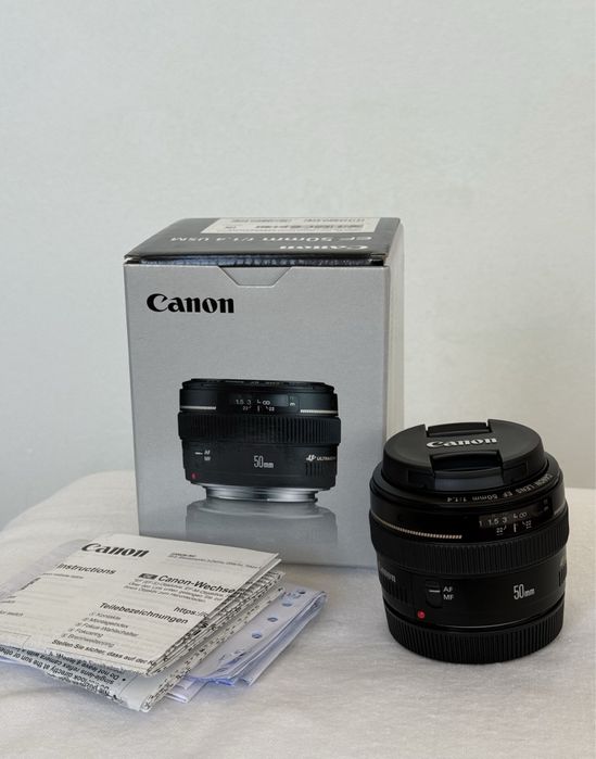 Объектив canon 50mm 1.4