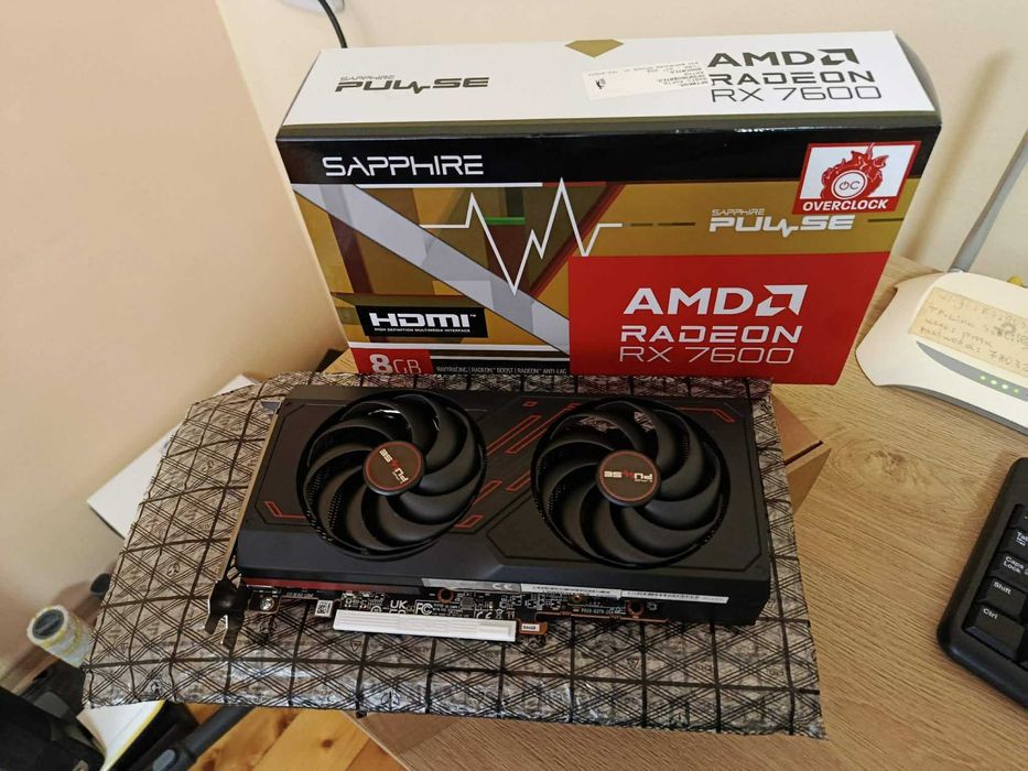 AMD RADEON RX 7600 Sapphire Pulse, 8 Gb