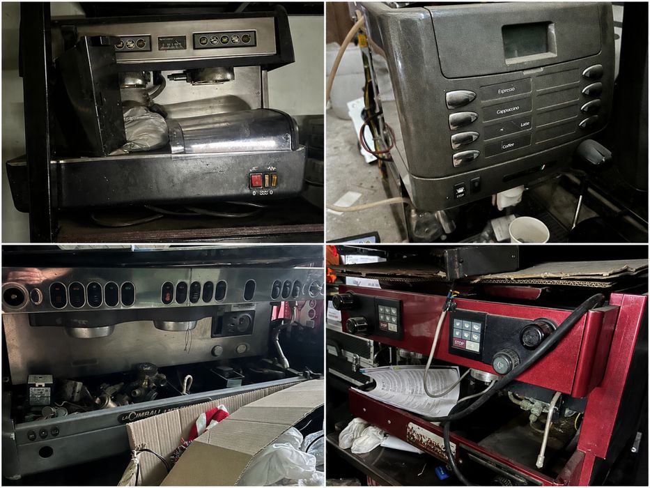 Lot espressoare bar la pavoni cimbali faema gem spaziale pentru piese