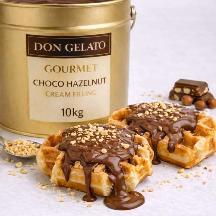 Гурме крем пълнеж шоко лешник Don Gelato | 1 кг / 3 кг / 10 кг