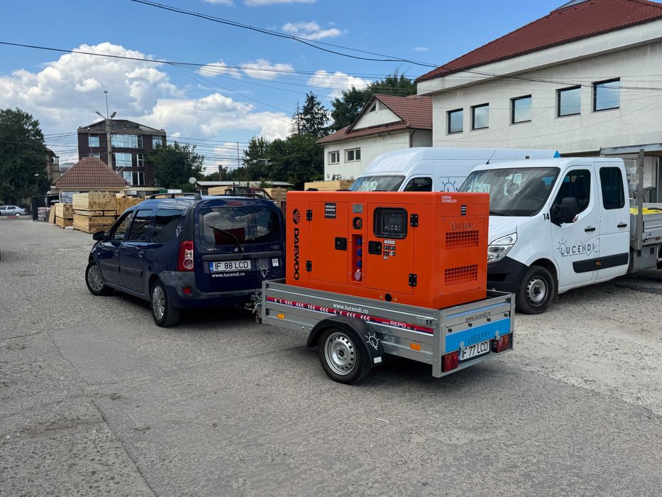 Generator trifazic 16kVA de închiriat – silențios | București & Ilfov