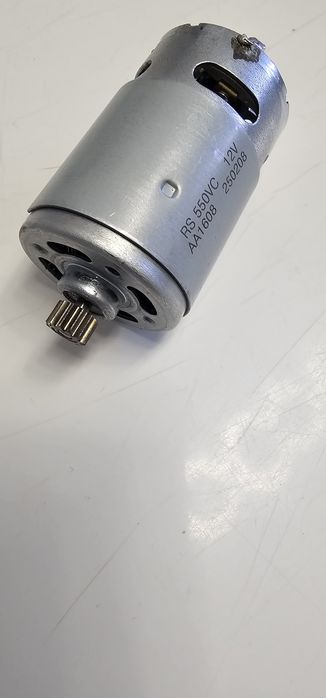 Motoras RS 550 12 V 12 dinti