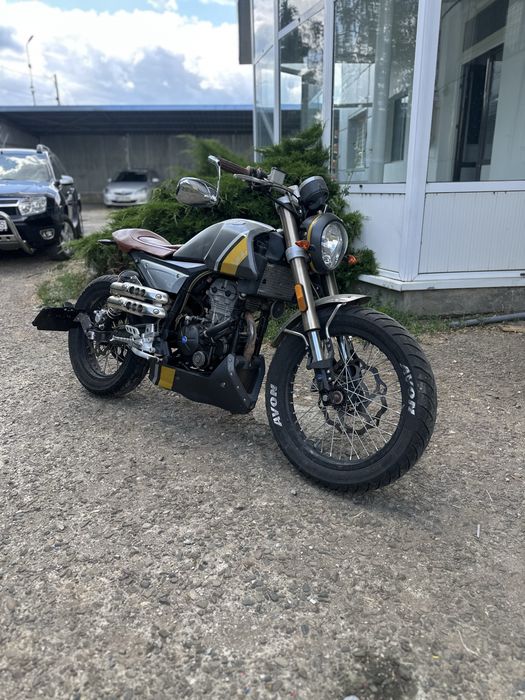 vand cafe racer 125 defect