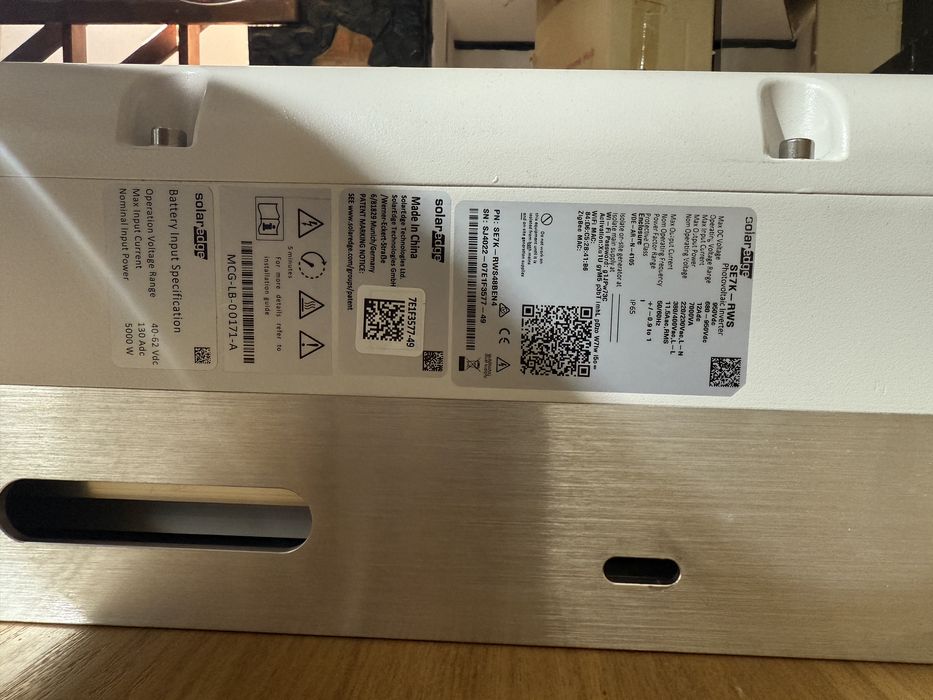 Invertor trifazat 3x Solaredge RWS Hybrid 10kw 8kw 7kw hibrid trifazic