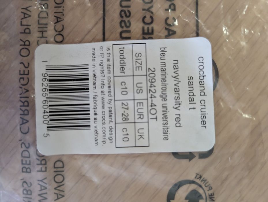 Сандали CROCS 27-28 номер, с10