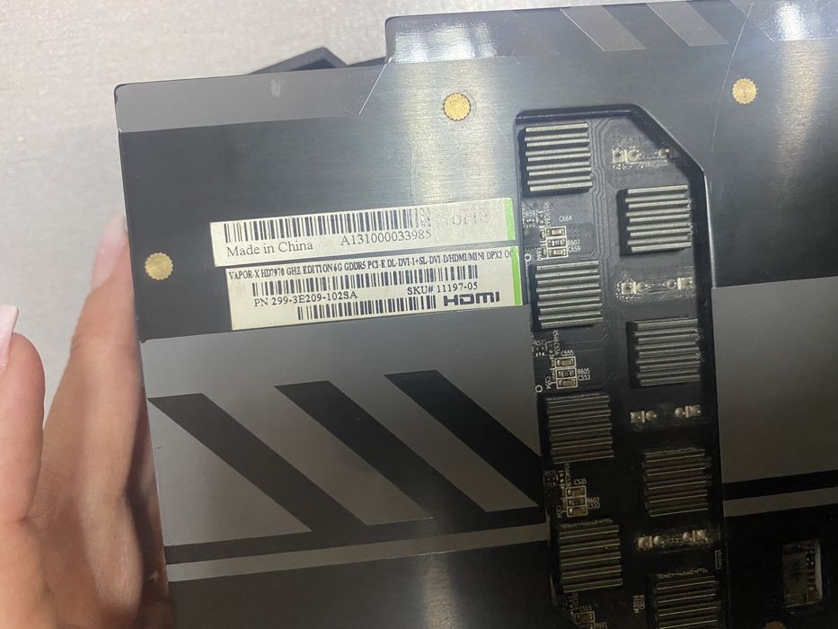 Видео карта Sapphire vapor x