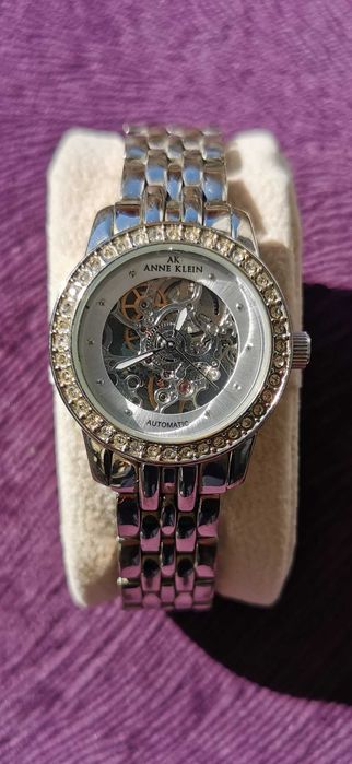 ceas dama ANNE KLEIN Automatic Skeleton (editie limitata)