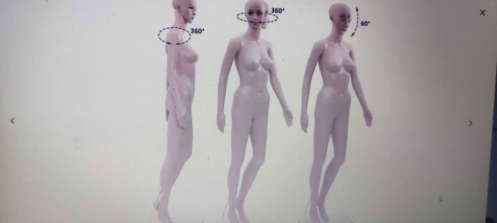 Манекен, дамски силует