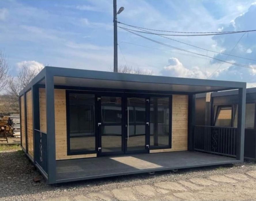 Vand container cu terasa