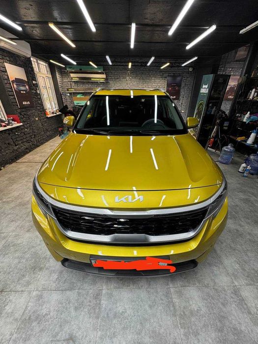 KIA Seltos, золотой, 2022, 39 тыс км пробег