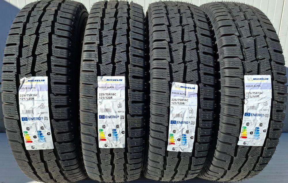 225/75 R16C, 121R, MICHELIN  Alpin 12P.R., Anvelope de iarna M+S PROMO