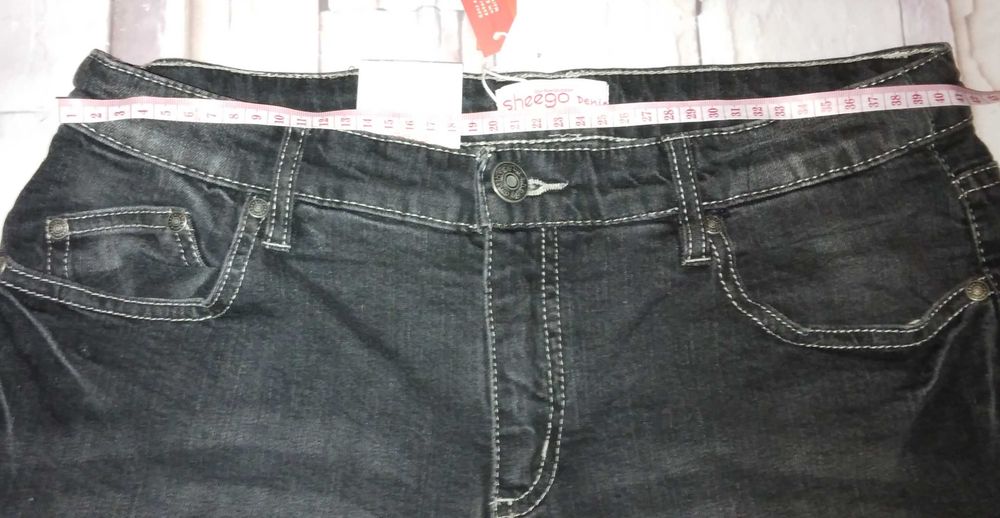 Дамски дънки Sheego черни