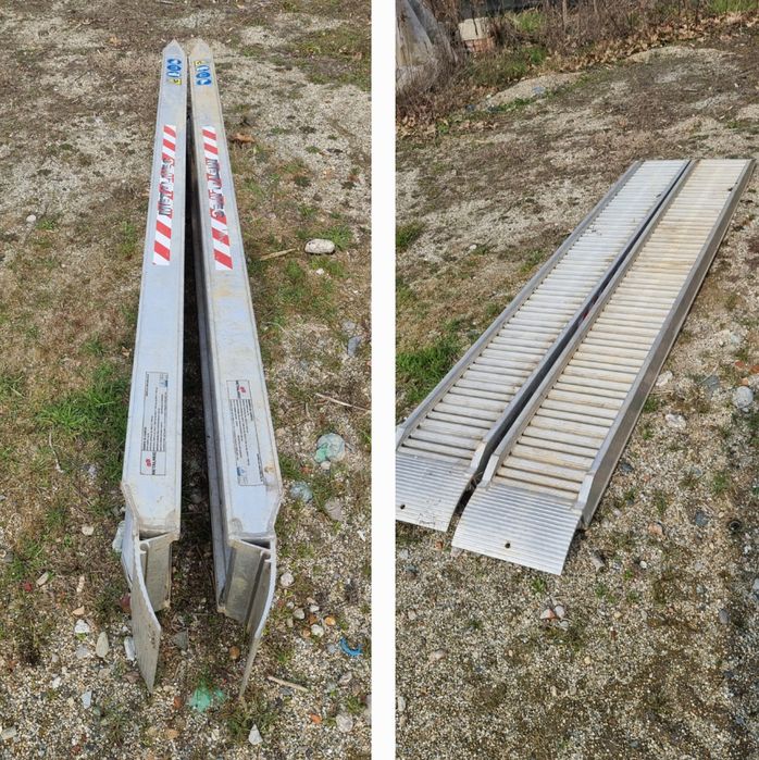 Rampe aluminiu pentru utilaj