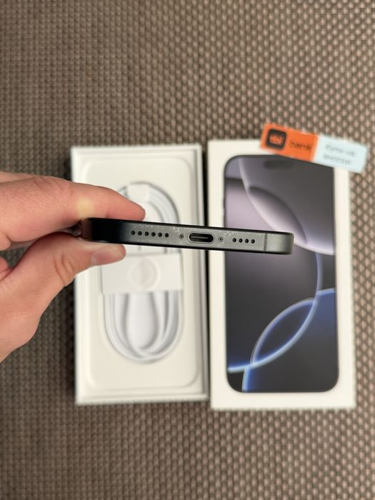 96%!256GB!iPhone 16 Pro MAX Black Titanium* Лизинг TBI 30€/м айфон 16 про макс