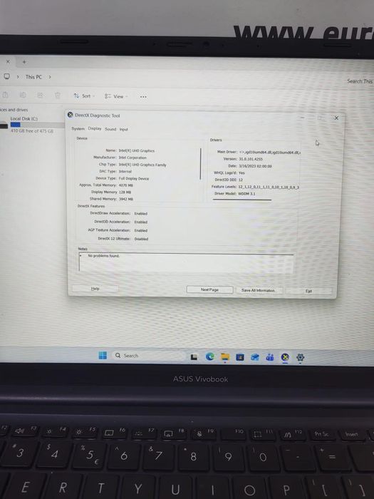 Laptop ASUS 15.6" Vivobook 15 X1504ZA -N-