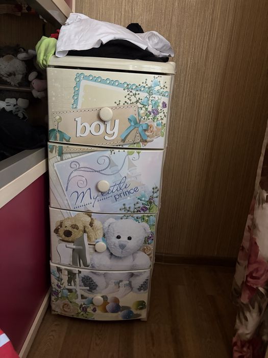 Пластиковый комод