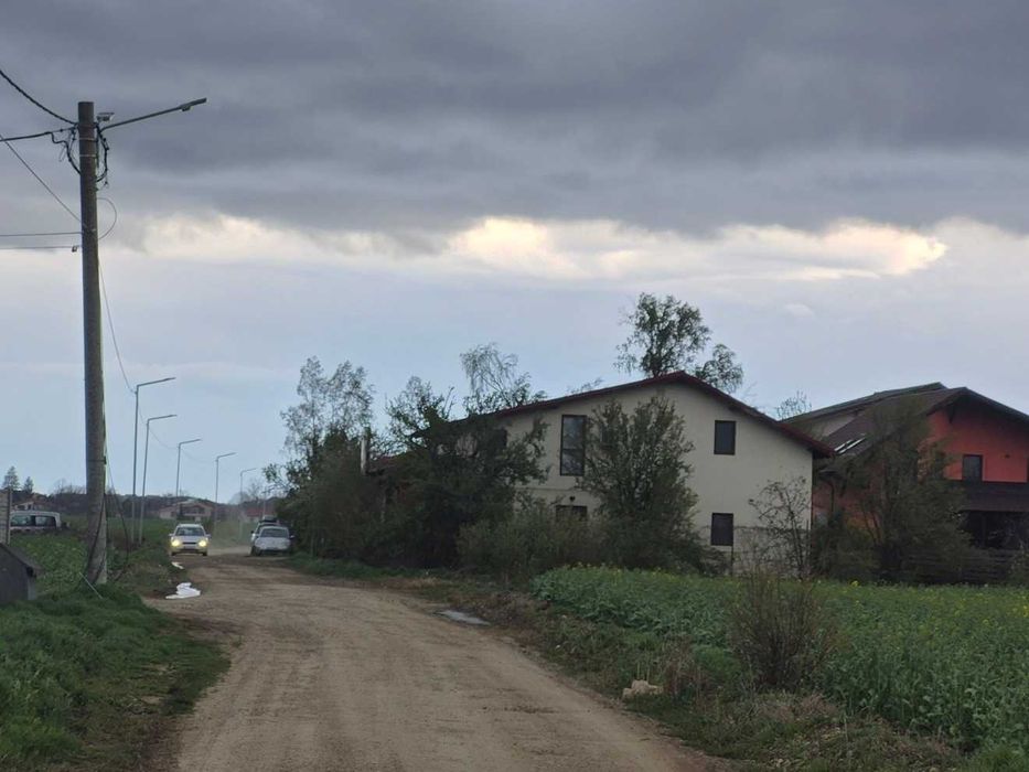 Teren Balotesti,550 mp,langa Dn1,case locuite,electrica-gaz-70m