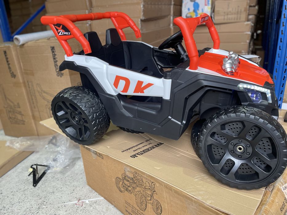 Masinuta electrica pentru 2 copii Nichiduta Off Road 4x4 roti Eva 12V cu telecomanda