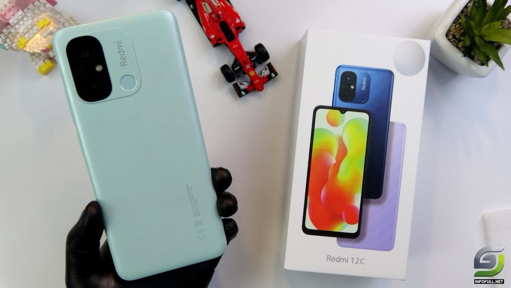 Продам свой Redmi 12c 128gb Green в отличьном состаяние
