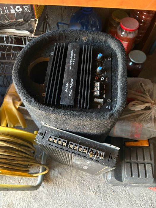 Сабвуфер и усилитель 4 канальный