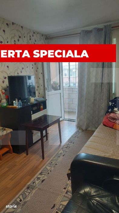 Apartament 3 camere, 50 mp | Inchiriat 300 €/luna | Investitie sigur