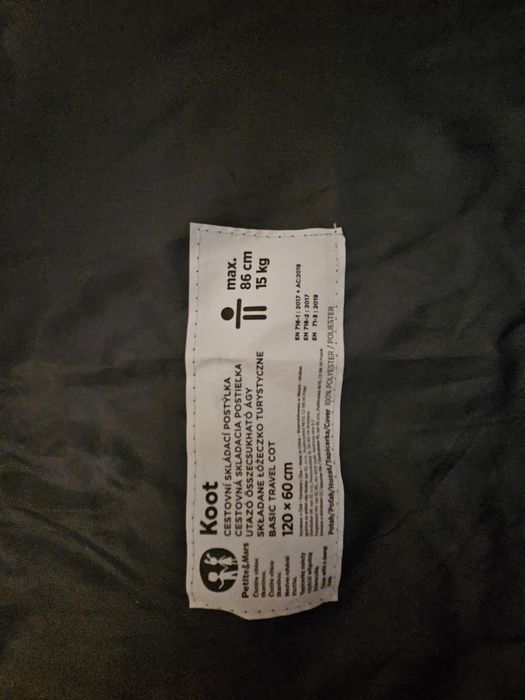 Patut pliabil Petite&Mars