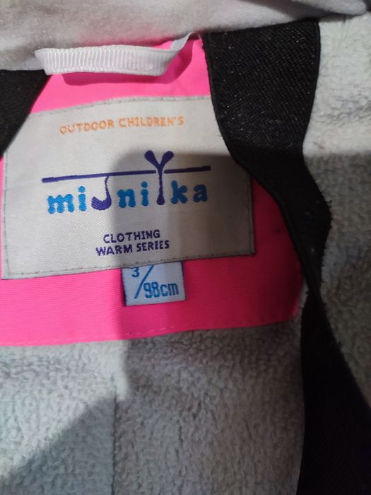 Комбенизон для девочки зимний