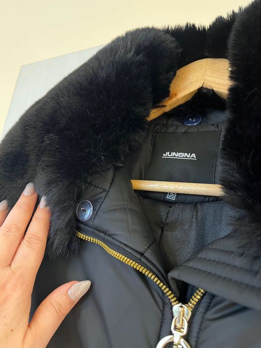 Дълго шушляково яке на JUNONA