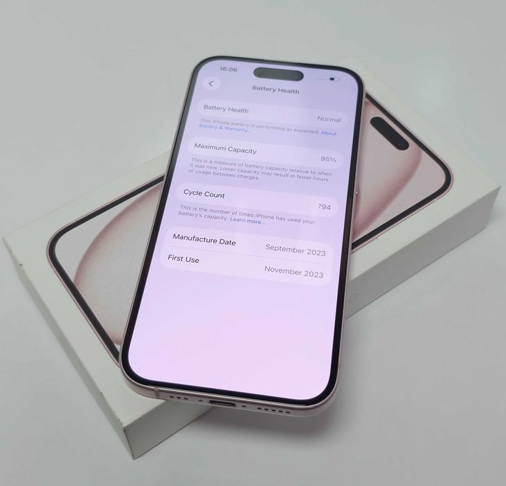 iPhone 15 128GB Pink