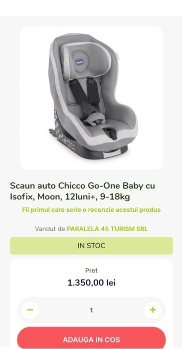 Carucior copii Bexa DeLuxe 3 in 1