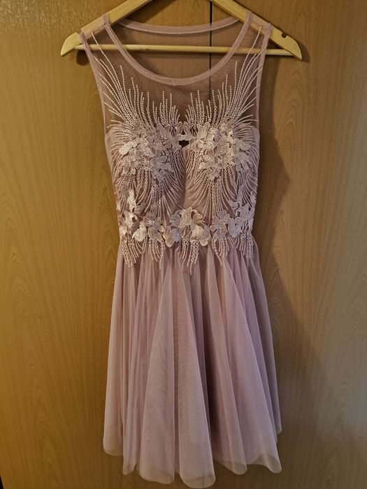 Дамска тюлена рокля