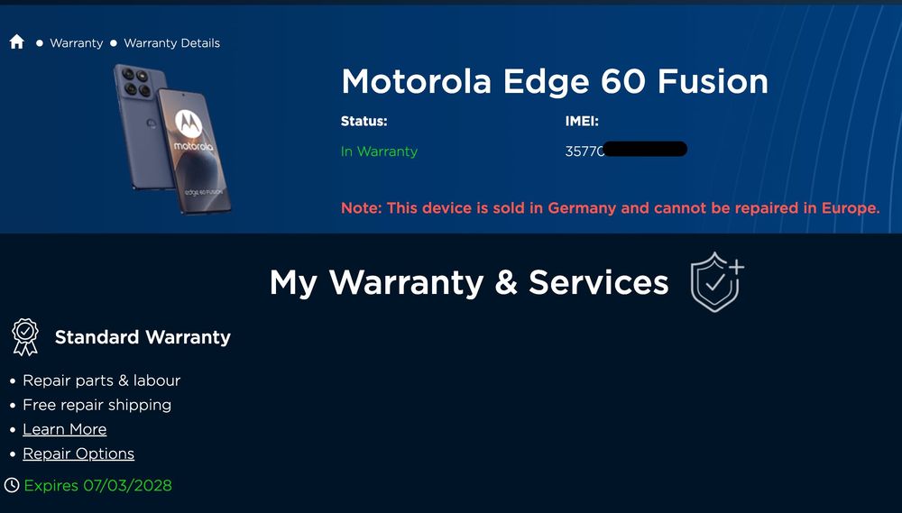 НОВ НЕРАЗОПАКОВАН motorola edge 60 fusion 8 Gb/256 Gb