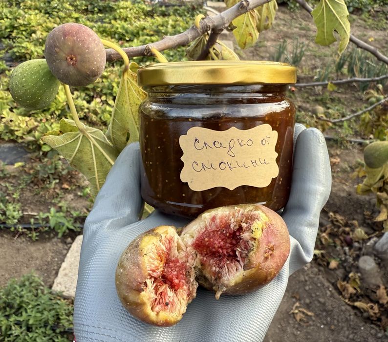 Домашни био сладка – Малини, Ягоди, Смокини, Сини сливи, Дюли - 400гр