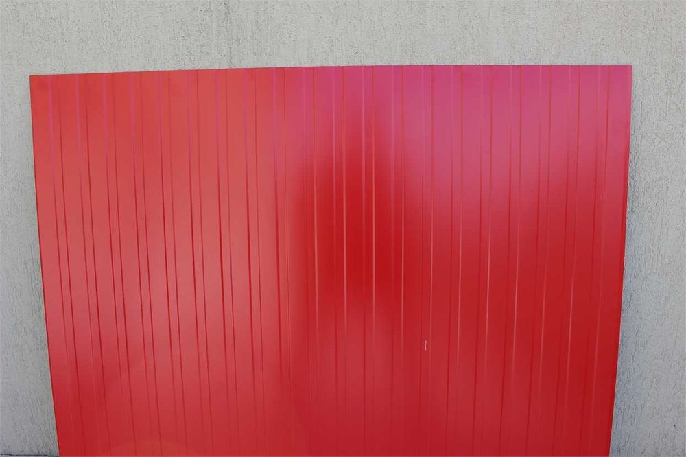 Облицовъчна пластифицирана трапецовидна ламарина TR2x60-1200