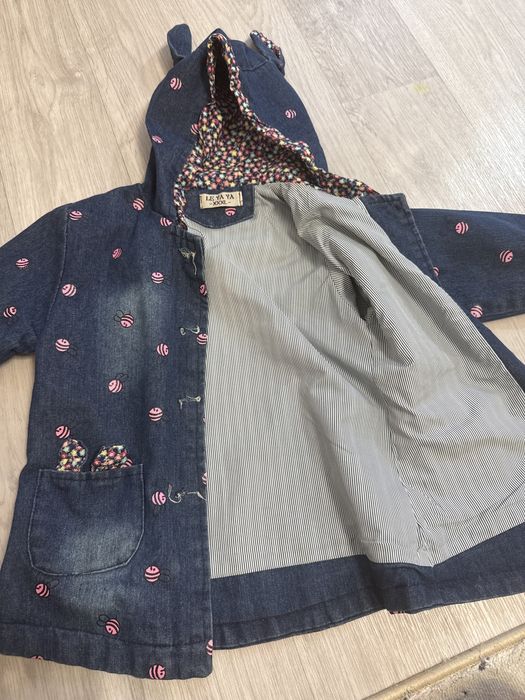 Ветровка джинсоваяя