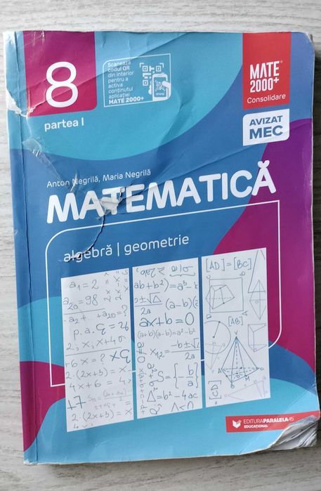 Culegeri pt Evaluarea Națională clasa a 8-a, matematica si lb romana, Edituri: Art Klett/ Booklet/ Paralela 45
